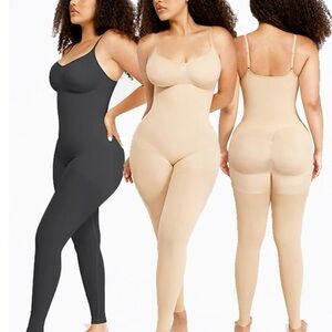 Ultra-Stretch Jumpsuit for Smoothing Under Clothes